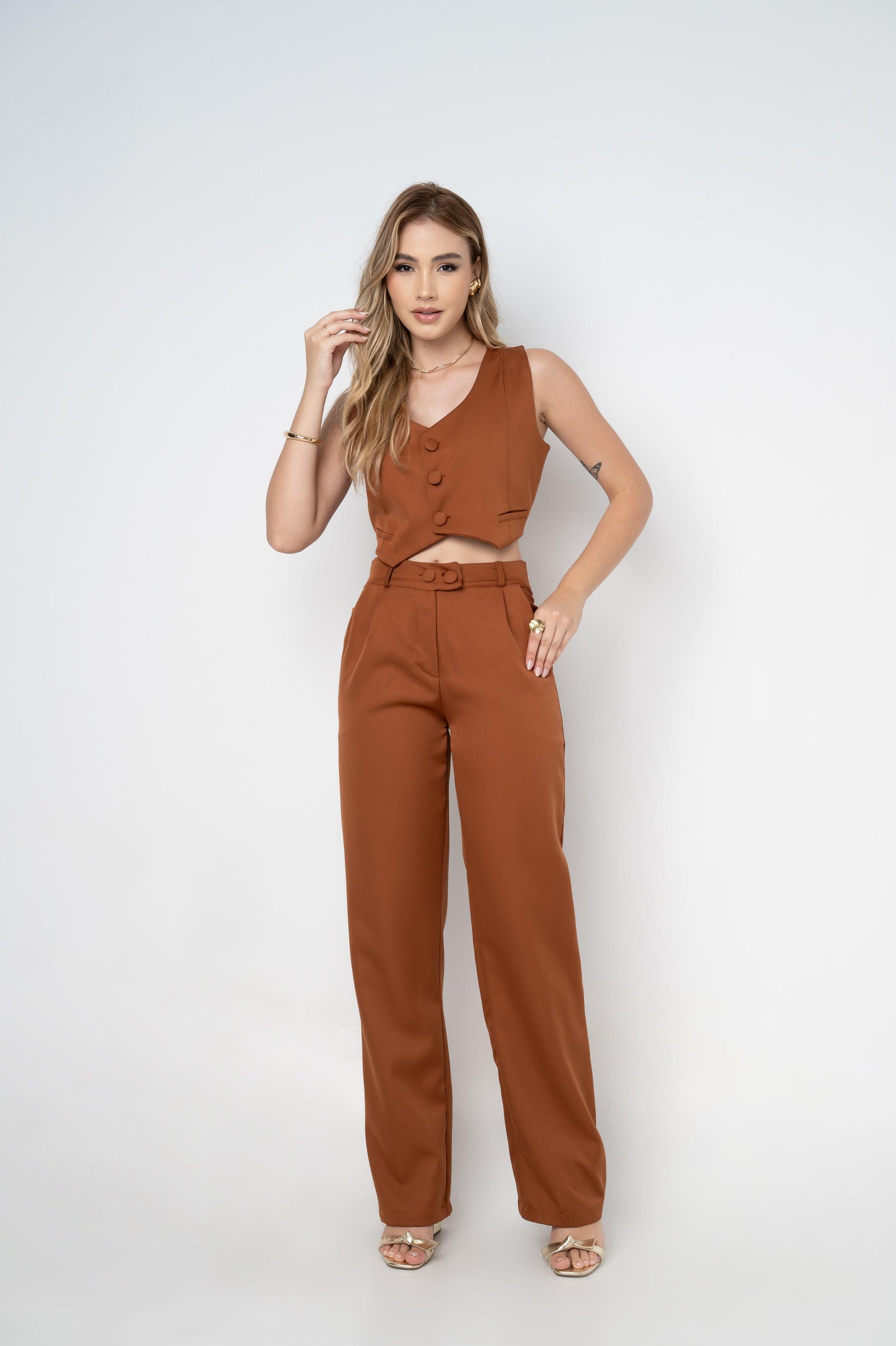 Conjunto Milão Colete + Calça