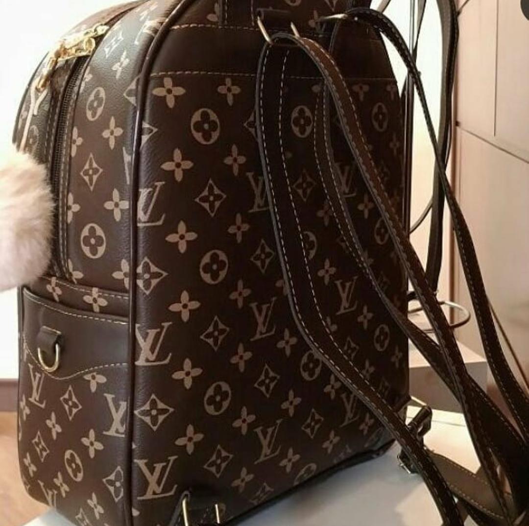 Mochila de Couro Louis Vuitton