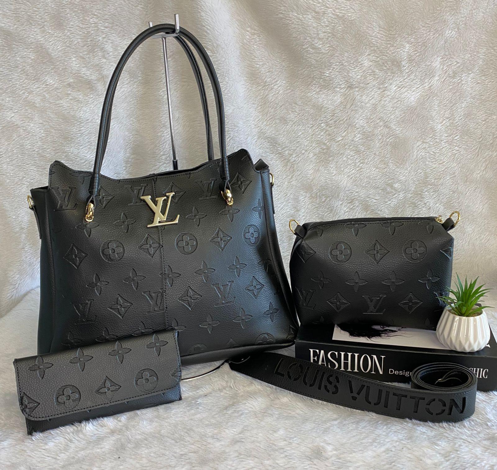 Louis Vuitton 3 peças de couro